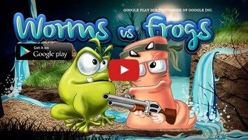 Vídeo de gameplay de Worms VS Frogs 1