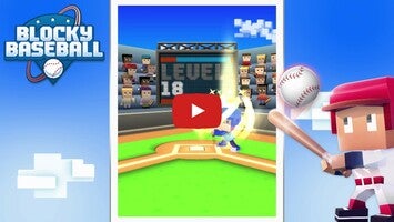 วิดีโอการเล่นเกมของ Blocky Baseball 1