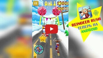 Gameplay video of Reindeer Rush 1