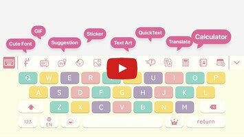 Video about Pastel Keyboard - VIP Premium 1