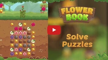 Video del gameplay di Flower Book Match3 Puzzle Game 1