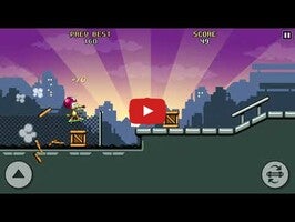 Gameplay video of Rat On A Skateboard 1