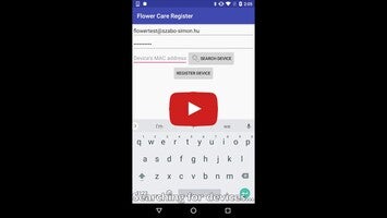 Video über Flower Care Register 1