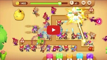 Gameplay video of Cats vs Monsters 1