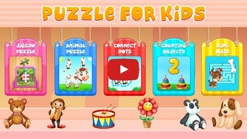Video gameplay Puzzles for Kids: Mini Puzzles 1
