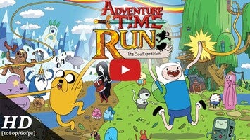 Gameplay video of Adventure Time Run 1