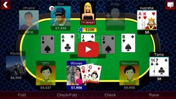 Video gameplay Texas Holdem Poker Online Free - Poker Stars Game 1