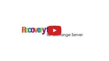 Video about Recoveryfix for Exchange Server 1