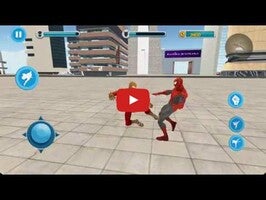 طريقة لعب الفيديو الخاصة ب Flying Spider Hero City Rescue Mission1