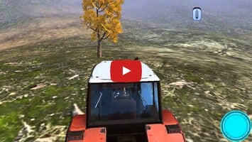 วิดีโอเกี่ยวกับ wood truck lumberjack tractor 1