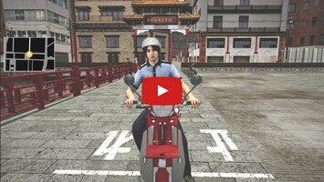 วิดีโอการเล่นเกมของ JapanPostmanMotoSimulator 1