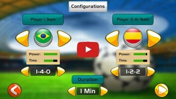 Gameplayvideo von 2 Player Finger Soccer 1