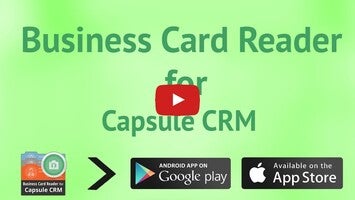 فيديو حول Business Card Reader for CapsuleCRM1