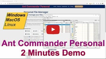 Video about Ant Commander Personal 1