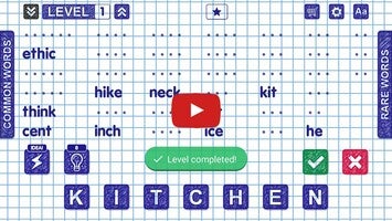วิดีโอการเล่นเกมของ Words from Word 1
