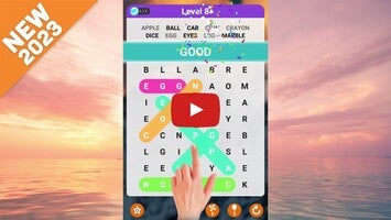 วิดีโอการเล่นเกมของ Word Search - Word Puzzle Game 1