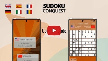 طريقة لعب الفيديو الخاصة ب Sudoku Conquest1
