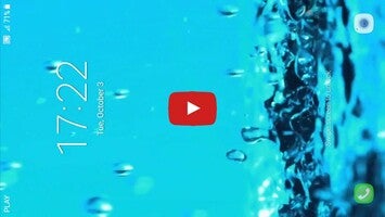 Video about Water Drops Live Wallpaper 1