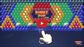 Gameplay video of Bubble Pop Burst: Bubble Shoot 1
