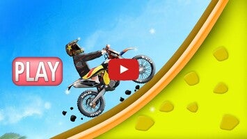 Video gameplay motocross climb stunts 1