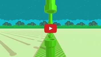 Gameplay video of Flappy 3D - Bird's Eye View 1