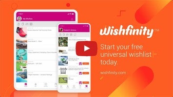 Vídeo de Wishfinity - Wishlists & Gifting Perfected 1