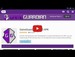 Video about GameGuardian 3