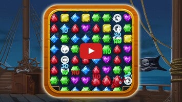 طريقة لعب الفيديو الخاصة ب Jewels Ghost Ship: jewel games1
