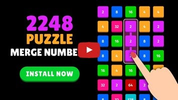 Gameplay video of 2248 Number Puzzle Games 2048 1