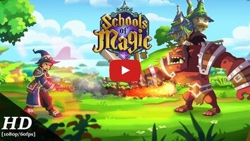 วิดีโอการเล่นเกมของ Schools of Magic 1