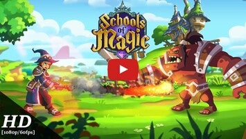 طريقة لعب الفيديو الخاصة ب Schools of Magic1