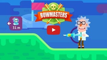 Gameplay video of Bowmasters 1