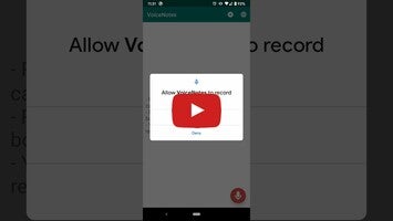 Video about VoiceNotes 1