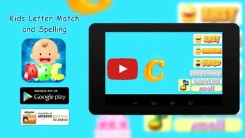 Vidéo de jeu deKids Letter Match and Spelling1