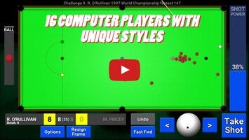 Vidéo de jeu deThe Snooker Simulator1