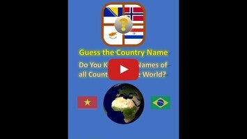 Gameplayvideo von Guess the country name 1
