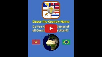 Videoclip cu modul de joc al Guess the country name 1