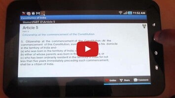 วิดีโอเกี่ยวกับ Constitution of India 1
