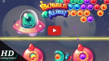 Video gameplay Bubble Alien 1