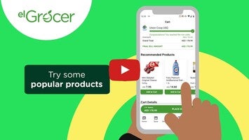 Video about elGrocer Grocery Shopping App 1