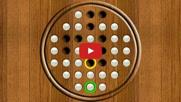 Gameplay video of Marble Solitaire Puzzle 1