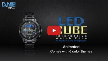 วิดีโอเกี่ยวกับ LED Cube HD Watch Face 1