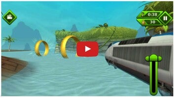 Gameplayvideo von Water Surfer Bullet Train Game 1