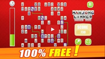 Vídeo de gameplay de Mahjong Linker Kyodai game 1