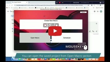 Video about MouseKey Macro Recorder for Mac 1