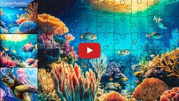 طريقة لعب الفيديو الخاصة ب Jigsaw Puzzles1