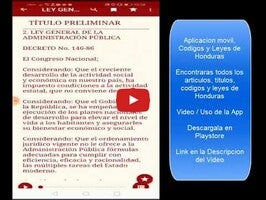 فيديو حول Codigos y Leyes de Honduras1
