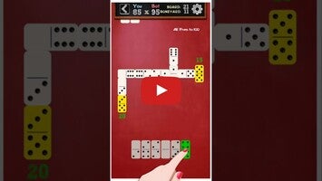 Vídeo de gameplay de Dominoes Classic Dominos Game 1