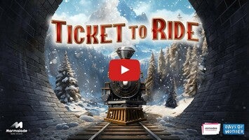Vídeo de gameplay de Ticket to Ride 1