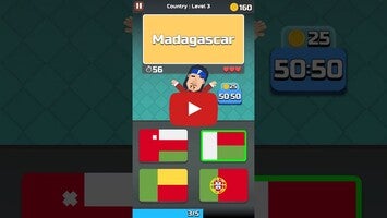 Video gameplay Geography: Flags of the World 1